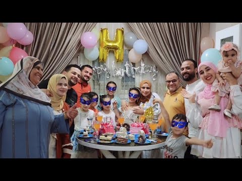 وأخيرا بعد طول إنتظااار أجمل حفله عيد ميلاد لهجوره فانى قلب أمها قدمتلها هديتها وسط عيلتها إنبهروا