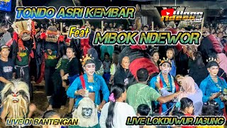 Lagu DJ Bantengan TONDO ASRI KEMBAR Feat MBOK NDEWOR Terbaru Live Lokduwur Jabung‼️