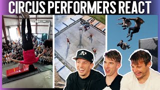 Circus Performers React Episode 4: TRAMP AND TRAMPWALL Special!