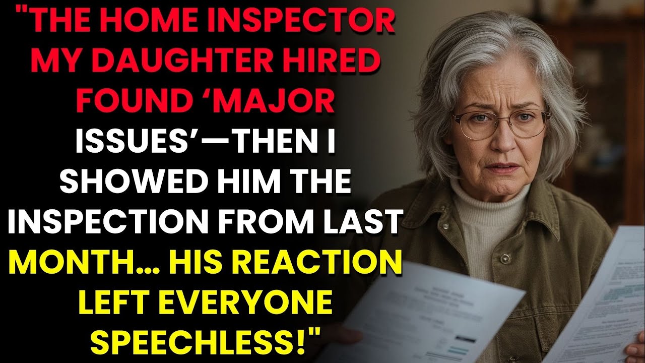 The Home Inspector My Daughter Hired Found Major Issues—Until I Showed Last Month’s Report