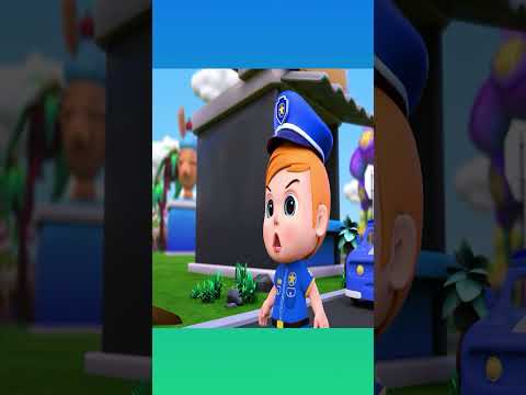 🚓 Baby Police Song 🎶 Songs For Children #kidssong #trending #3d