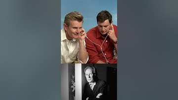 Benjamin Walker reacting to Bill Nighy singing 