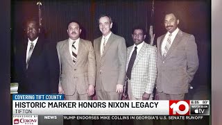 First-ever historical marker in Tift County honoring Black business legacy unveiled Sunday