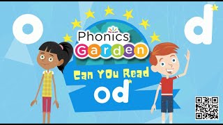 od | Word Family Jazz | Rhyming Words | Phonics Garden