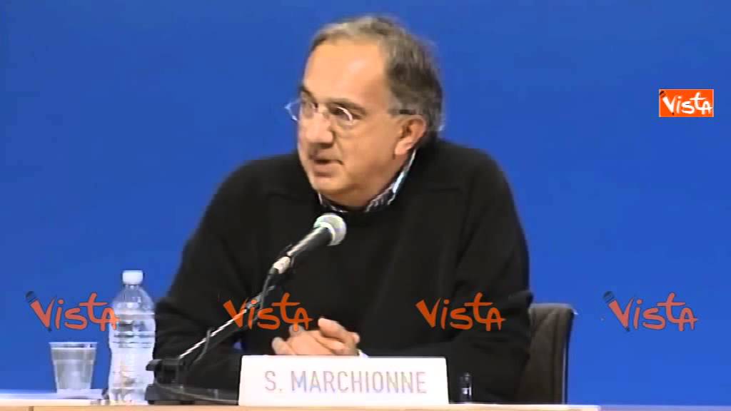 MARCHIONNE PER INCONTRARE ME UN NOSTRO AGENTE HA LASCIATO MOGLIE IN LUNA DI MIELE BARBADOS 30-08-14
