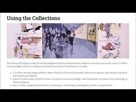 Computational Uses of Audiovisual Materials at the Library of Congress