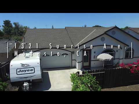 1321 Sunrise Ave., Modesto, CA home video tour