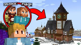 NAME MY CHRISTMAS TOWN!! | Ft. FWhip & MythicalSausage