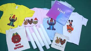 How To Sublimation 100% Cotton With Clear Sublimation HTV (Heat Transfer Vinyl)