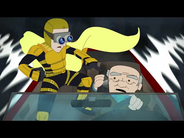 CRASH: THE ANIMATED SERIES / Clip feat. Ed Asner