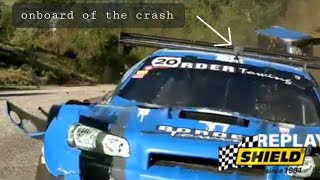 wade van zummeren crash at the @KnysnaSpeedFestival#skyline #crash #hillclimb @HillClimbMonsters