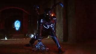 Blue Beetle Tunnel Fight Clip