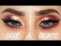 EYESHADOW DO's and DON'Ts | BrittanyBearMakeup