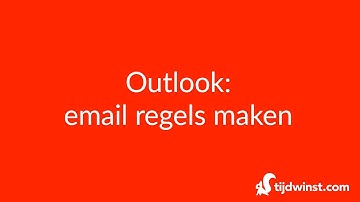 Outlook Tips: Automatisch je cc-mails verzamelen in één handige map | Tijdwinst.com