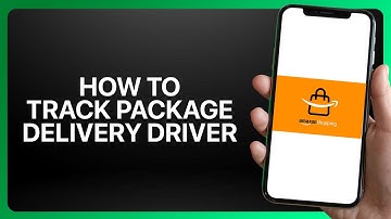 How To Track Package Delivery Driver In Amazon Shopping App 2025! Tutorial