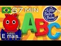 A canção do trem do ABC | E muitas mais Canções de Ninar | LittleBabyBum!