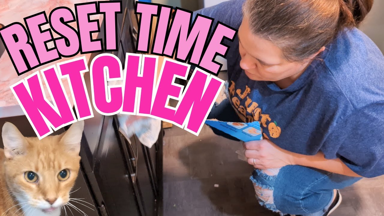 Kitchen Reset Much Needed | Cleaning Motivation | You gonna Clean with ...