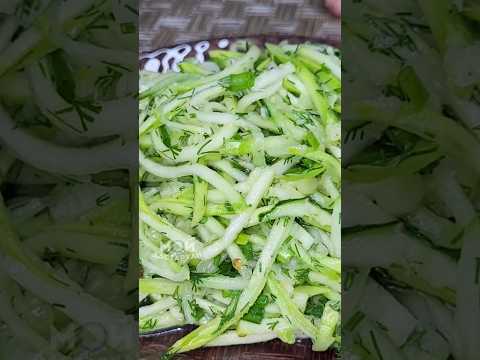 Готовлю два раза в день и просят еще! Бесподобный рецепт за КОПЕЙКИ! САЛАТ -Закуска из кабачков