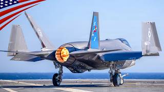 F-35C First Landing & Launch on JFK – A First for Ford-Class Carriers