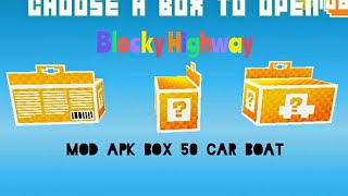 Blocky Highway DogByte Games Mod Apk Box 50 Car Boat - DU Recorder 480p Gameplay HD Walkthrough 480p screenshot 3