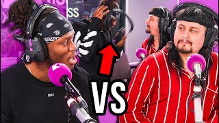 @ksi & @OliverTree FIGHT on KISS Breakfast!🥊😂