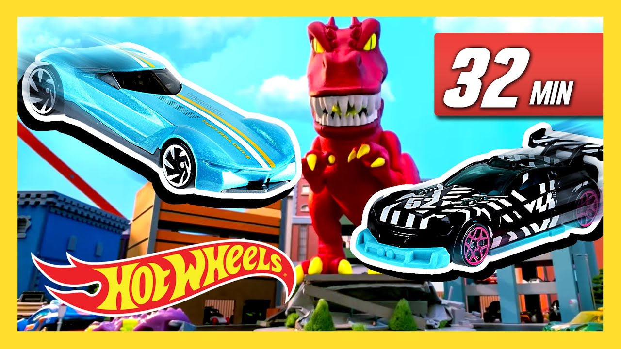 Épico T-Rex y Autos Color Shifters sacuden HOT WHEELS CITY!, Hot Wheels  City