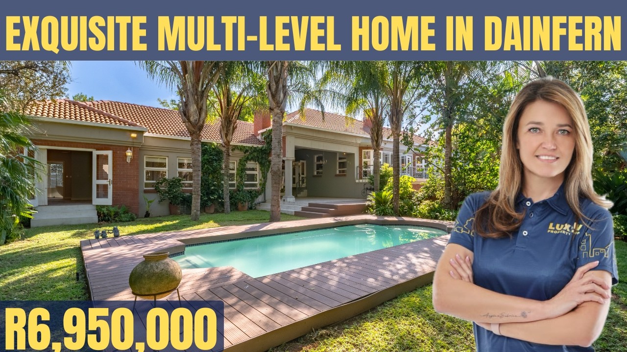 Роскошный дом в гольф-поместье Дайнферн стоимостью 6 950 000 рандов | Шедевр с 4 спальнями и неск...