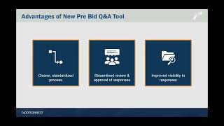 Pre Bid Q A Awareness Video