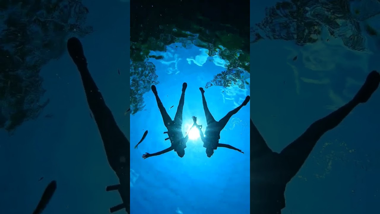 ¿Quién dice que tienes que saber nadar para disfrutar de los cenotes?😁🙌✨🌀☀️ 