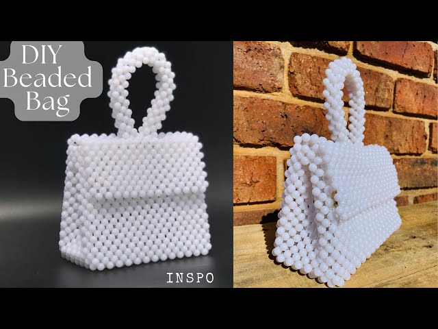 HOW TO MAKE A BEADED BAG // DIY WITH BEADS - YouTube
