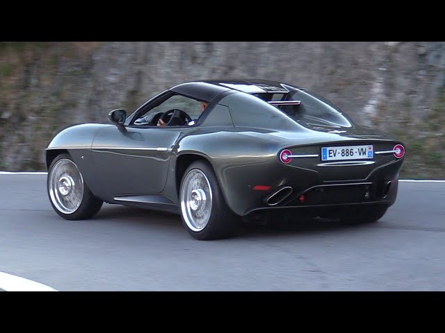 450HP Alfa Romeo Disco Volante 4.7L V8 - Lovely Exhaust Sounds