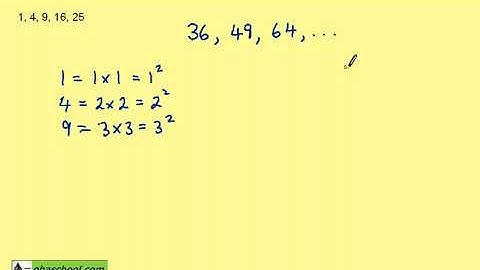 Edexcel Maths Higher GCSE Revision - Expressions - Linear Sequences - Sequence Example 2 - GCSE