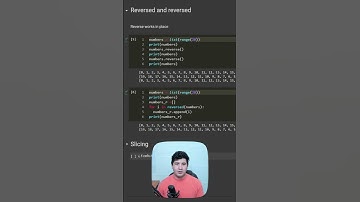 How to reverse a list in python  | Python Learning 7