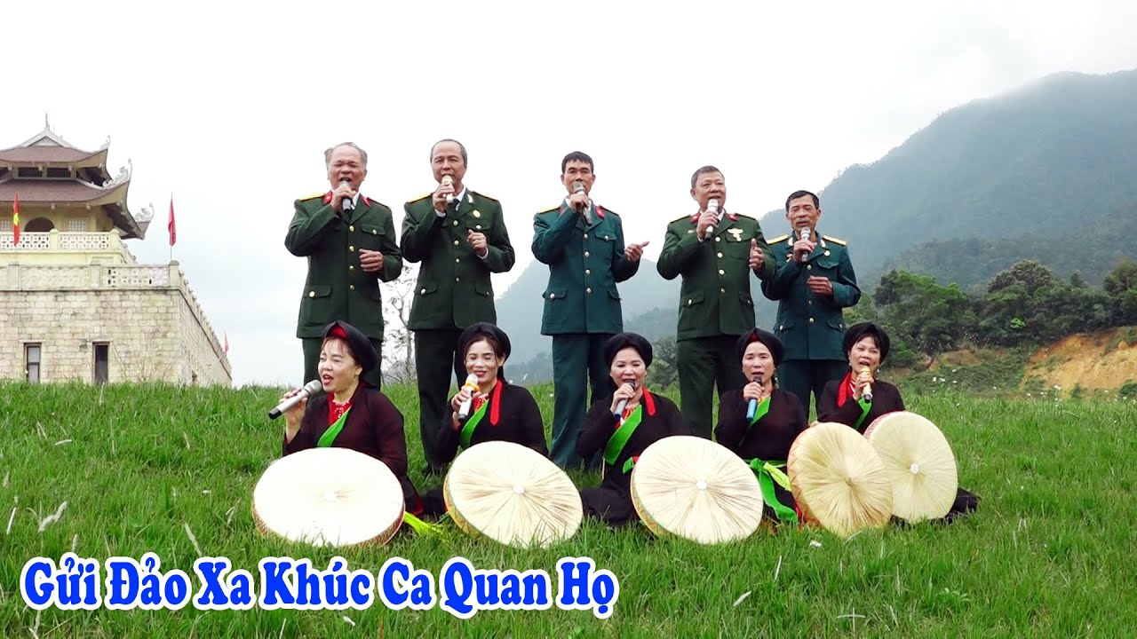 GỬI ĐẢO XA KHÚC DÂN CA QUAN HỌ - Tốp ca nam nữ đội văn nghệ Rồng vàng (1964) Bắc Ninh trình bày