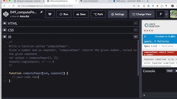 JavaScript Exercises | Hack Reactor
