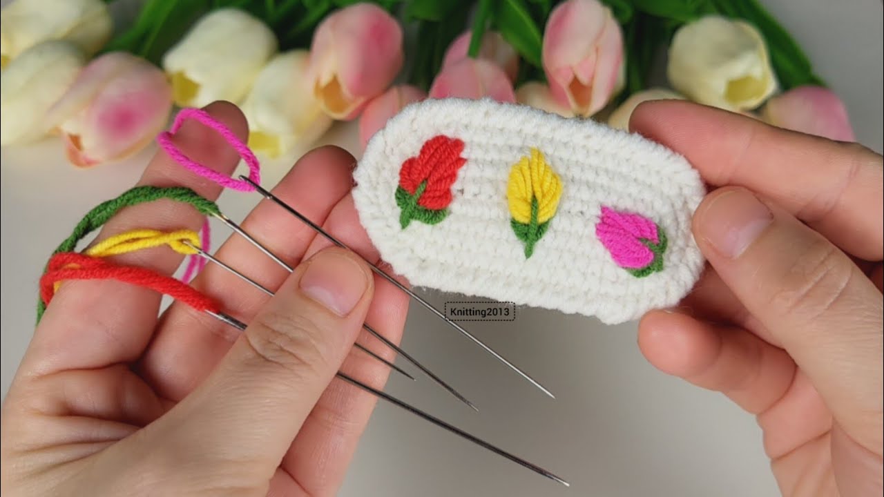 I easily made it with a pen and thread 👍 It turned out very cute.