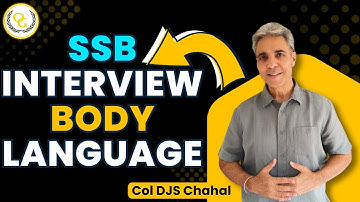 #12 SSB Tips | SSB Interview Body Language MISTAKES that can COST you Selection