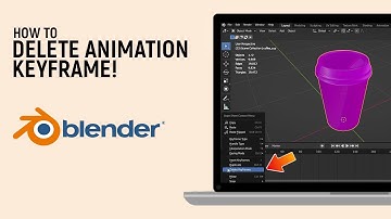 How to Delete a Animation Keyframe in Blender Software [easy]