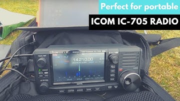 Portable Ham radio DX using the Slidewinder loading coil and Icom IC-705