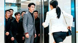 On his first day back, the CEO falls for a poor girl rushing to catch the elevator at first sight.