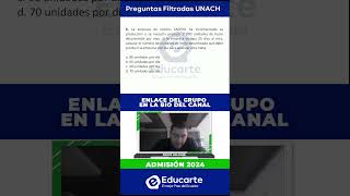 📚 Pregunta 6 - Examen Filtrado de la UNACH 😱 #UCE #ESPE #UTA #UNACH #ESPOCH #UTC #Universidades