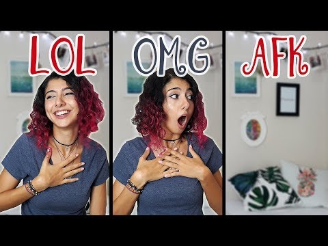 İNGİLİZCE KISALTMALAR VE ANLAMLARI | Oyun & Online Sohbette Kullanılan En Bilindik İfadeler