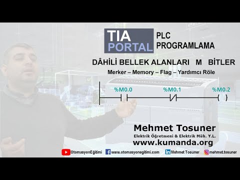 TiaPortal Dâhili Bellek Alanları M Bitler – Mehmet Tosuner - www.kumanda.org
