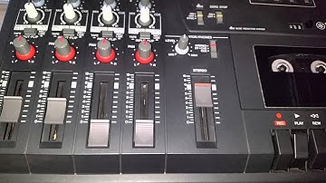 Yamaha mt400 multitrackker stereo cassette