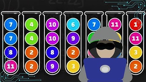 Ball Sort Color by Kru Chan in the number stage (621-640)