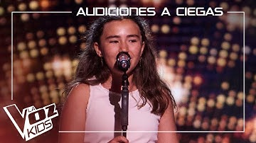 Lucía Pascual canta "Maybe this time" | Audiciones a ciegas | La Voz Kids Antena 3 2025