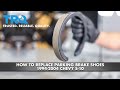 How to Replace Parking Brake Shoes 1994-2004 Chevy S-10