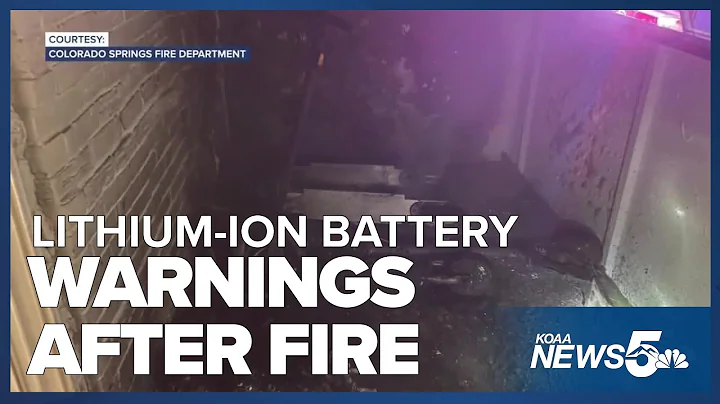 CSFD warns of Lithium-Ion battery dangers this holiday season