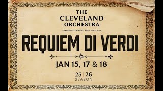 25|26 Season | Verdis Requiem