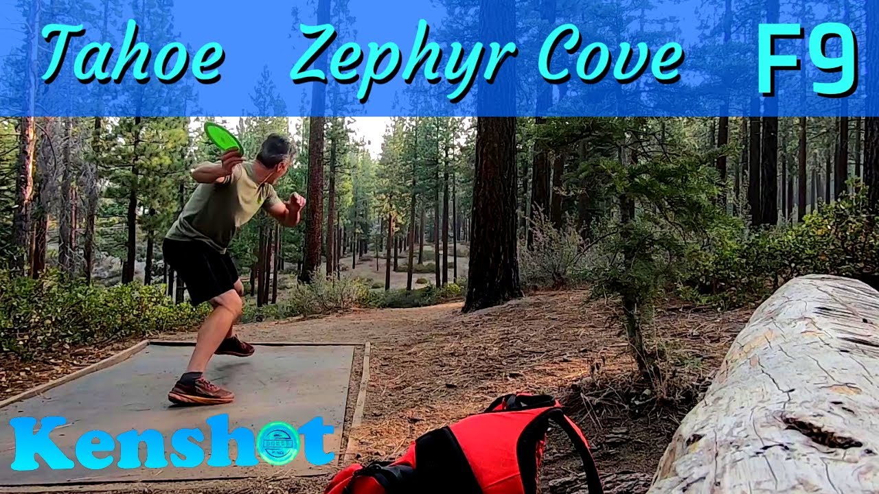 Disc Golf Zephyr Cove (Front9) practice round YouTube